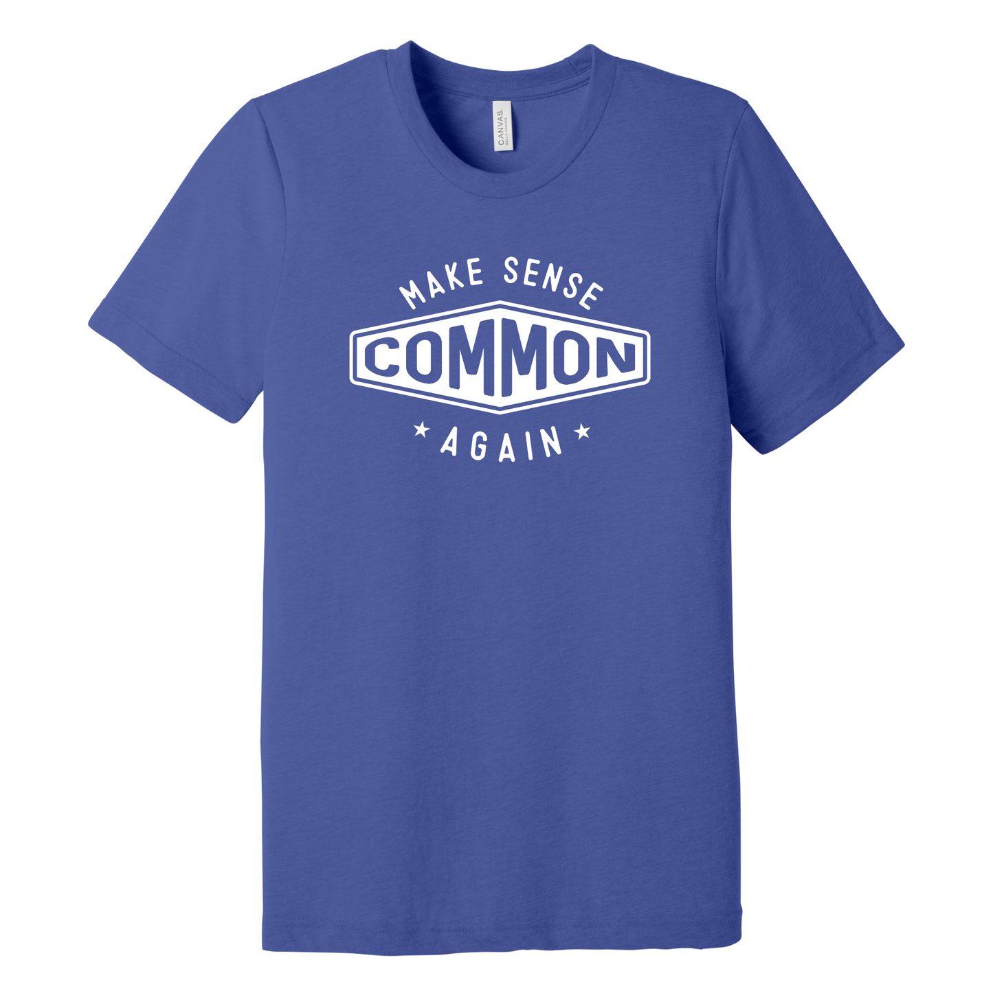 MAKE SENSE COMMON AGAIN Graphic Apparel | Adult Tee