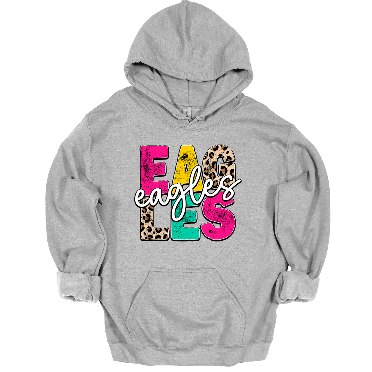 EAGLES Leopard Graphic Apparel | Youth Spirit Wear Collection