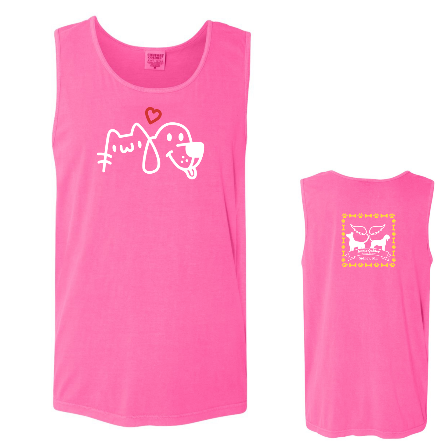 Cat/Dog Neon Pink