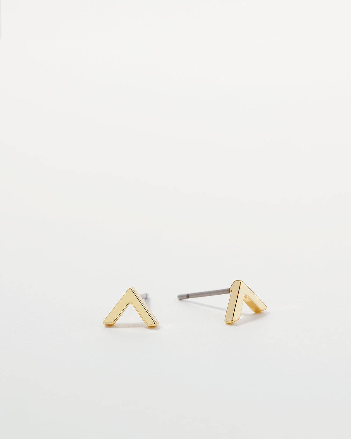 Highs & Lows Stud Earrings: Silver
