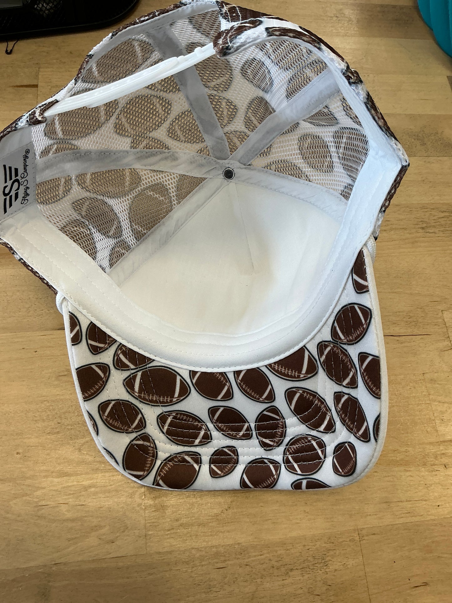 Football Mesh Trucker Hat