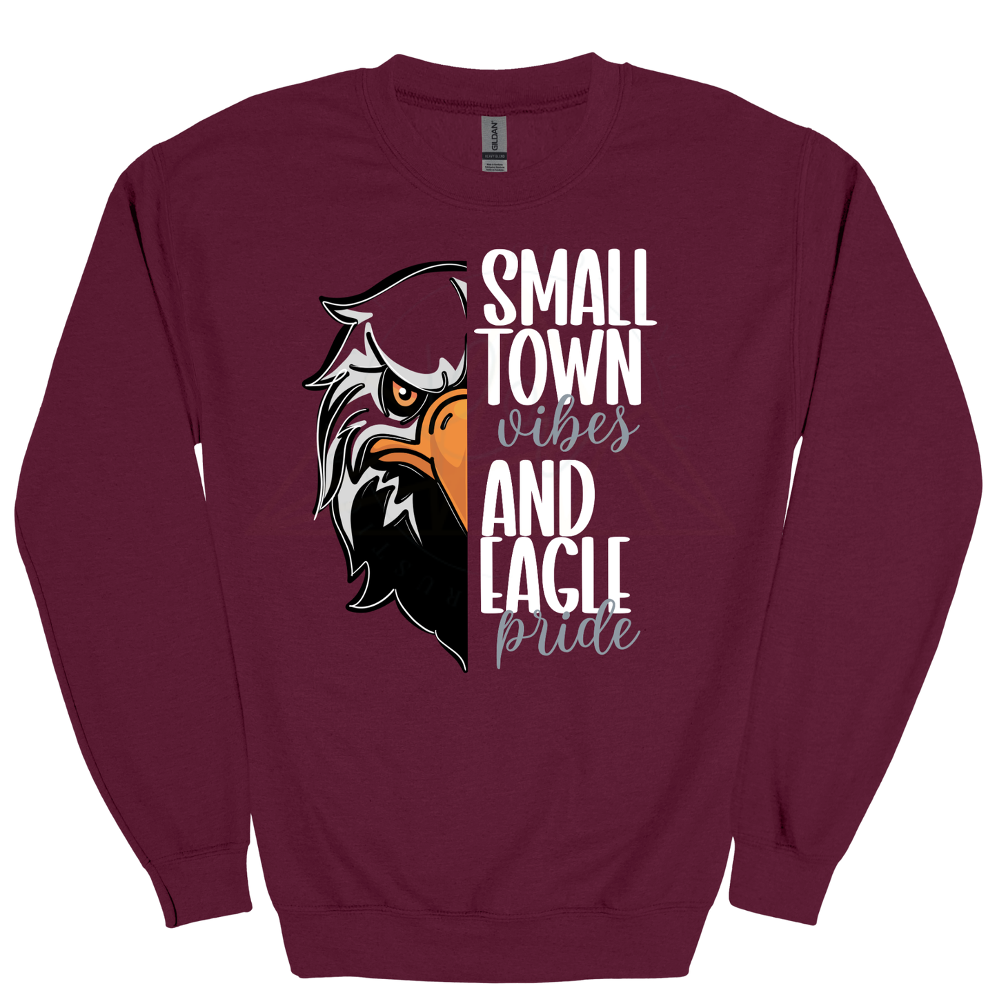 Small Town Vibes & Eagle Pride Graphic Apparel | Adult Spirit Wear