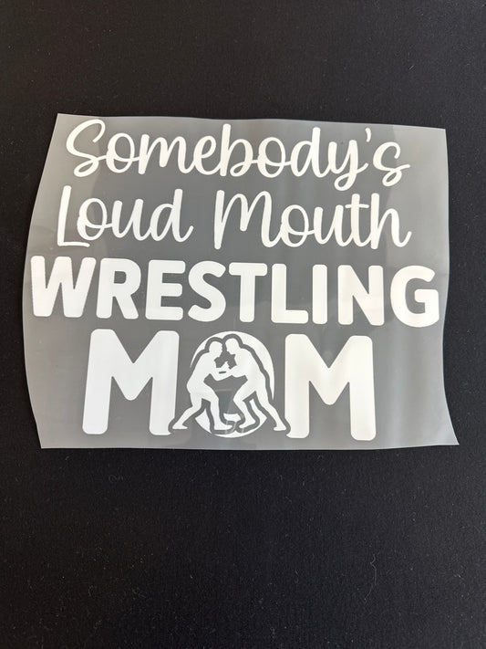 Somebody’s Loud Wrestling Mom