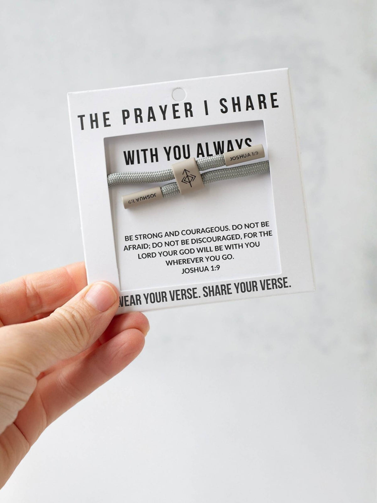 WITH YOU ALWAYS Christian Cord Bracelet, Team Gifts