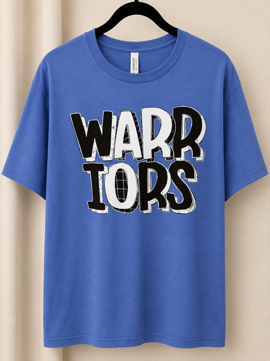 Warriors Blue Tee