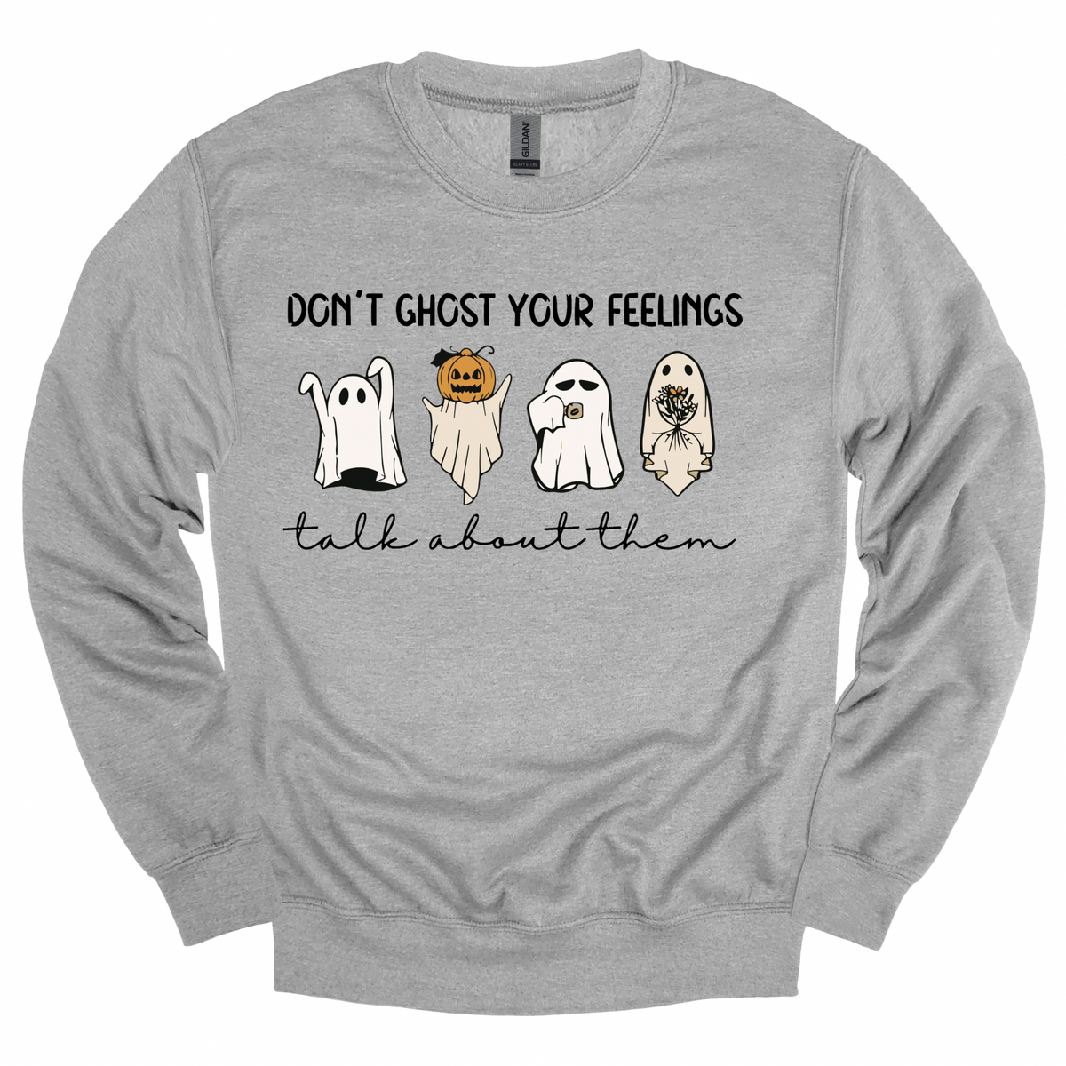 Don't Ghost Feelings Graphic Apparel | Adult