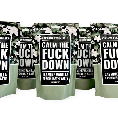 Calm The Fuck Down Bath Salts 12oz Bag