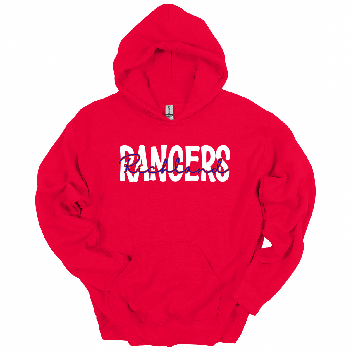 Richland Rangers Big Letter Apparel | Adult Spirit Wear