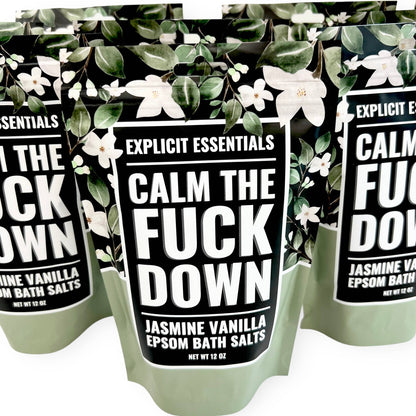 Calm The Fuck Down Bath Salts 12oz Bag