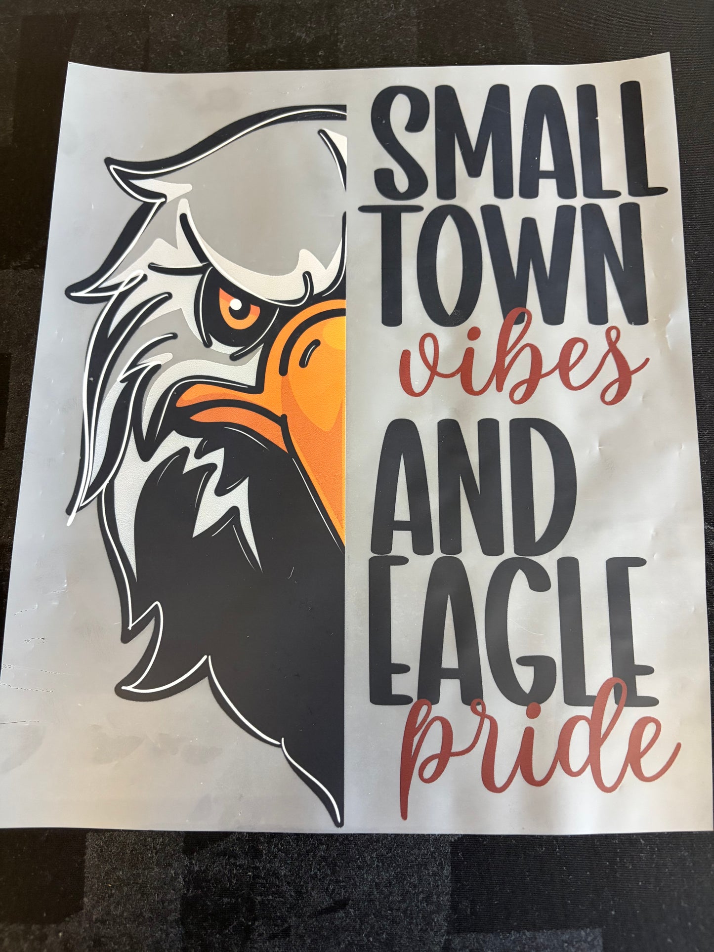 Small Town Eagle Pride - Maroon