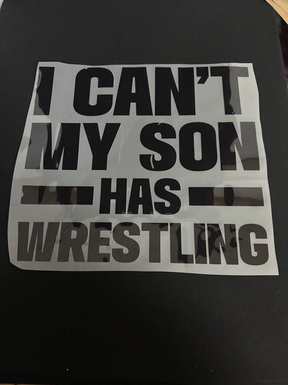 My Son Has Wrestling