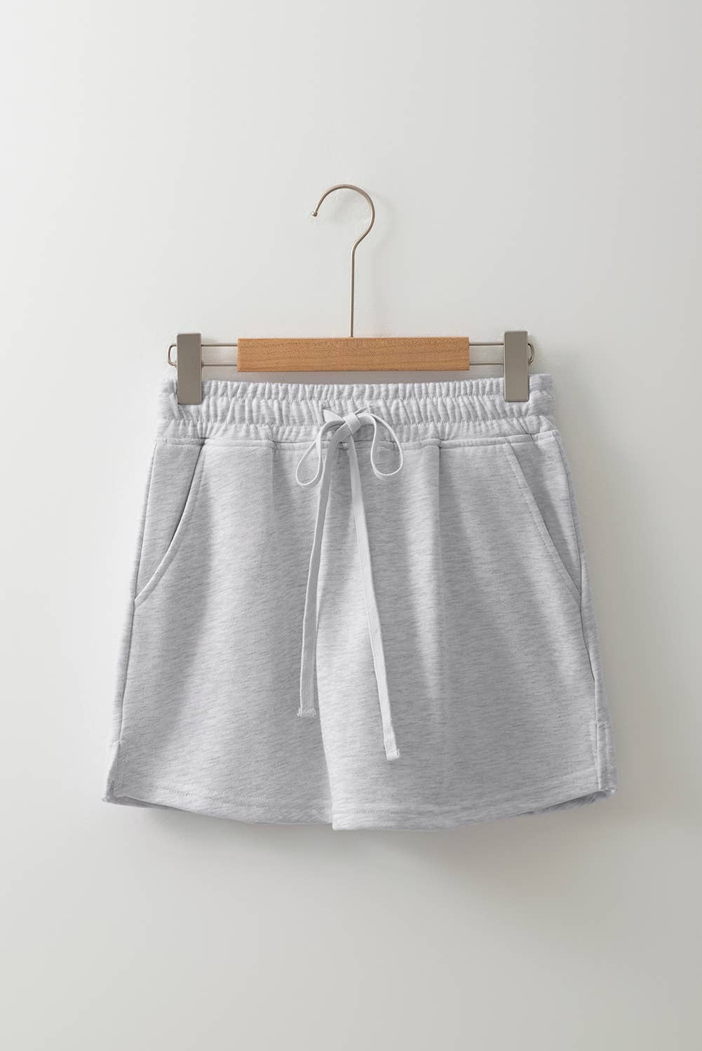 Drawstring Mini French Terry Skort
