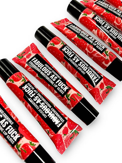 Fabulous As F@ck Strawberry Lip Gloss