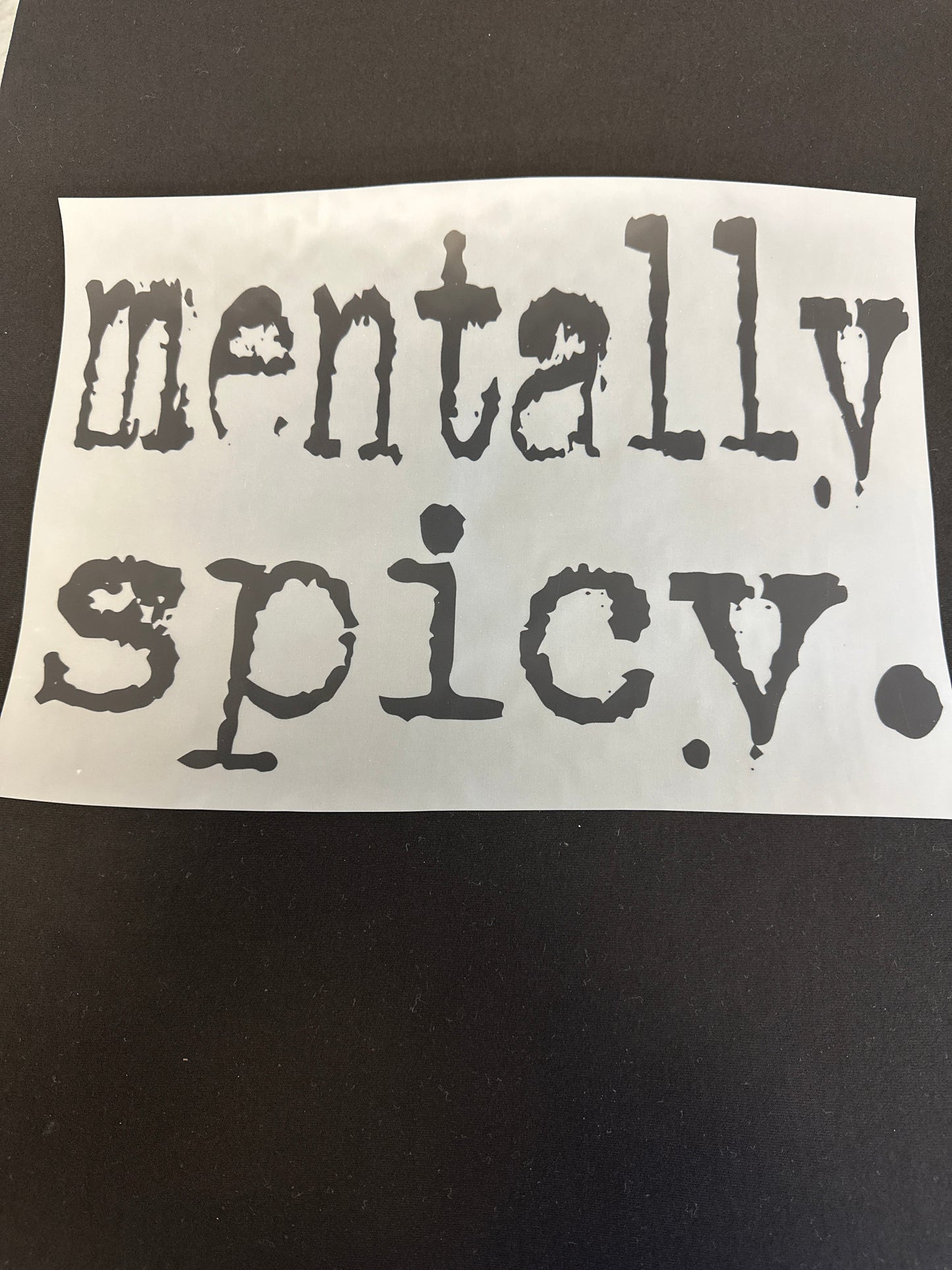 Mentally Spicy