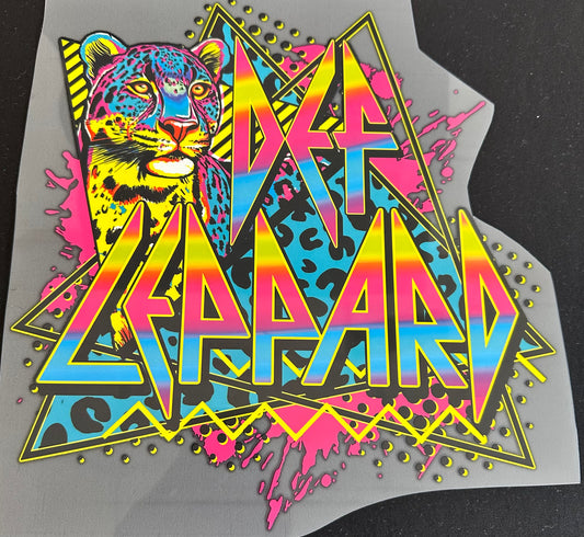 Neon Def Leppard Screen
