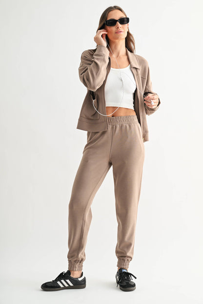 Laguna Flow Joggers: SILKEN TAUPE