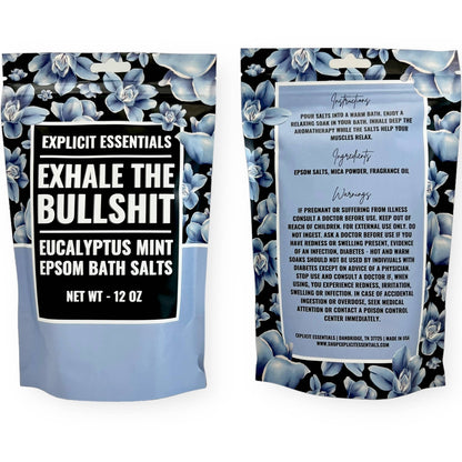 Exhale The Bullshit Bath Salts 12oz Bag