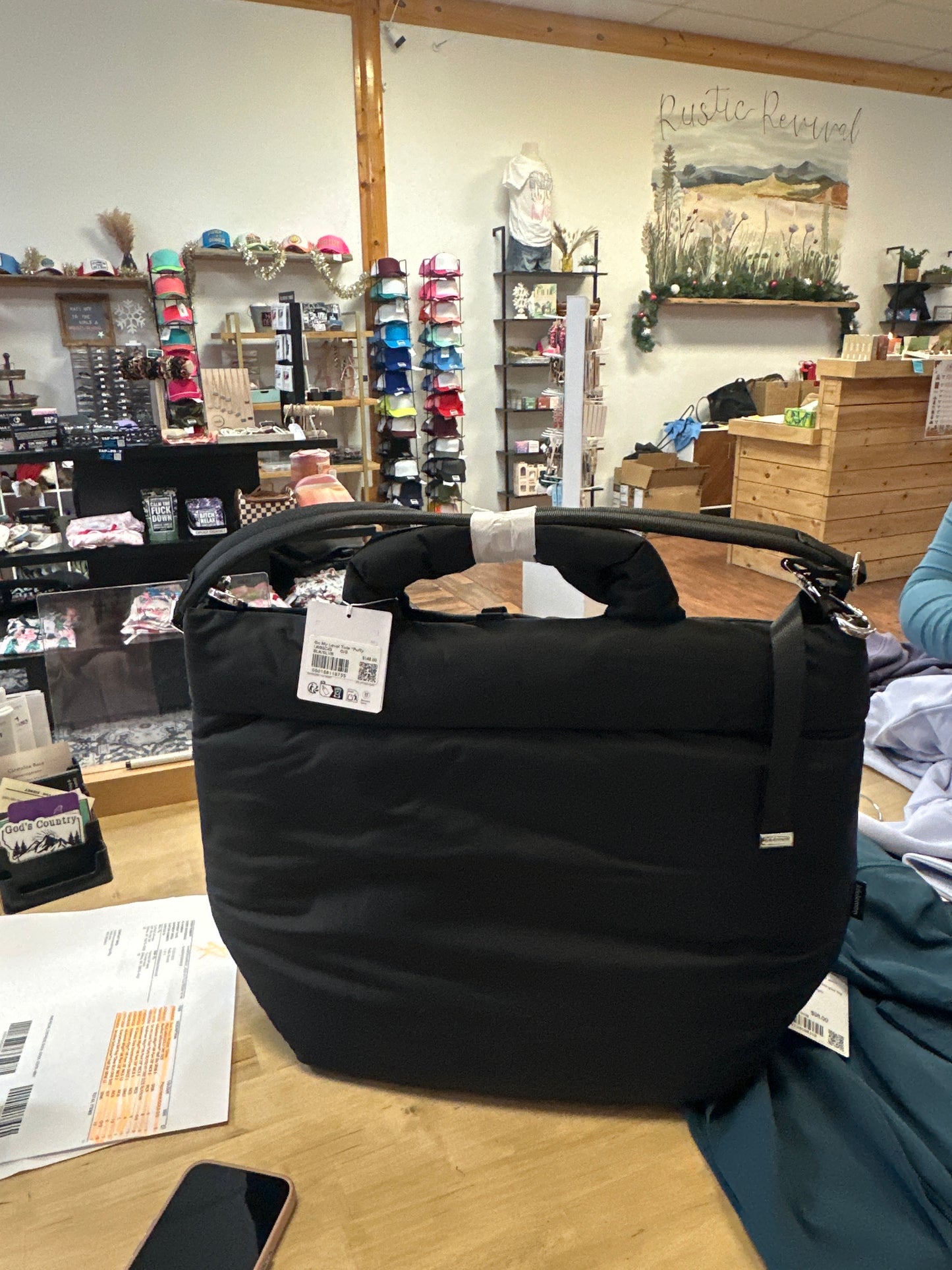 On My Level Tote *Puffy