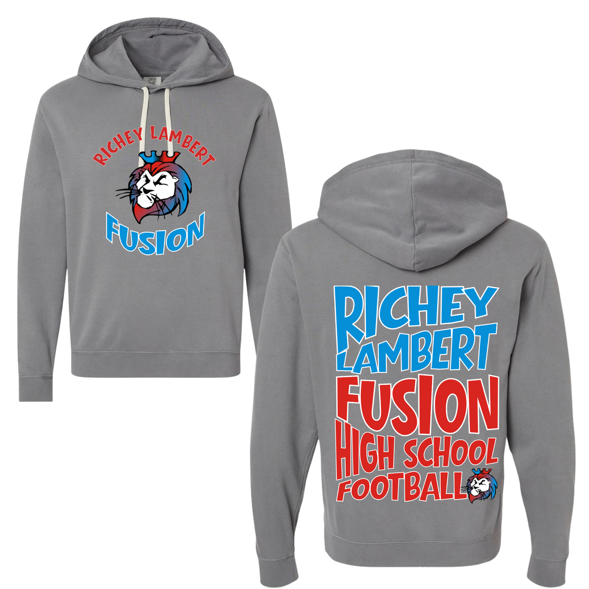 RL Fusion Retro Football Varsity Graphic Apparel | Adult Spirit Wear
