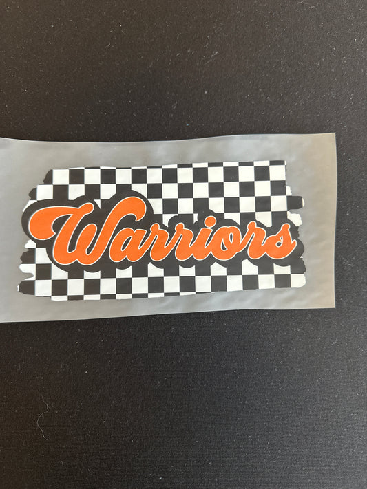 Warriors Checkered