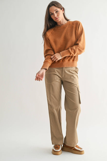 Classic Cotton Cargo Pants: GREY