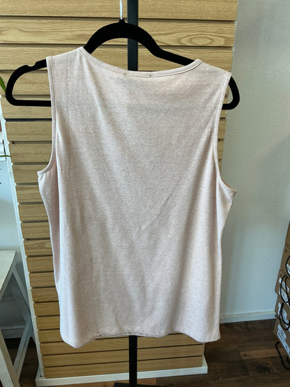 Doe & Rae Raw Edge Knit Tank
