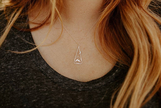 Moonlight Necklace: Silver