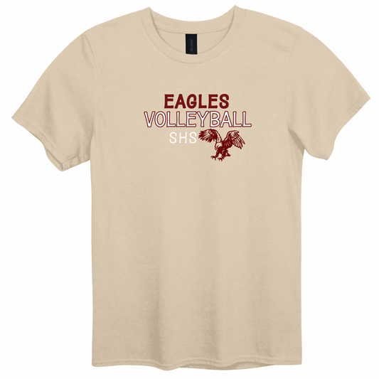 SHS Eagles Volleyball w/Eagle Graphic Apparel | Adult Spirit Wear