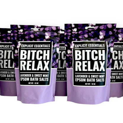 Bitch Relax Bath Salts 12oz Bag