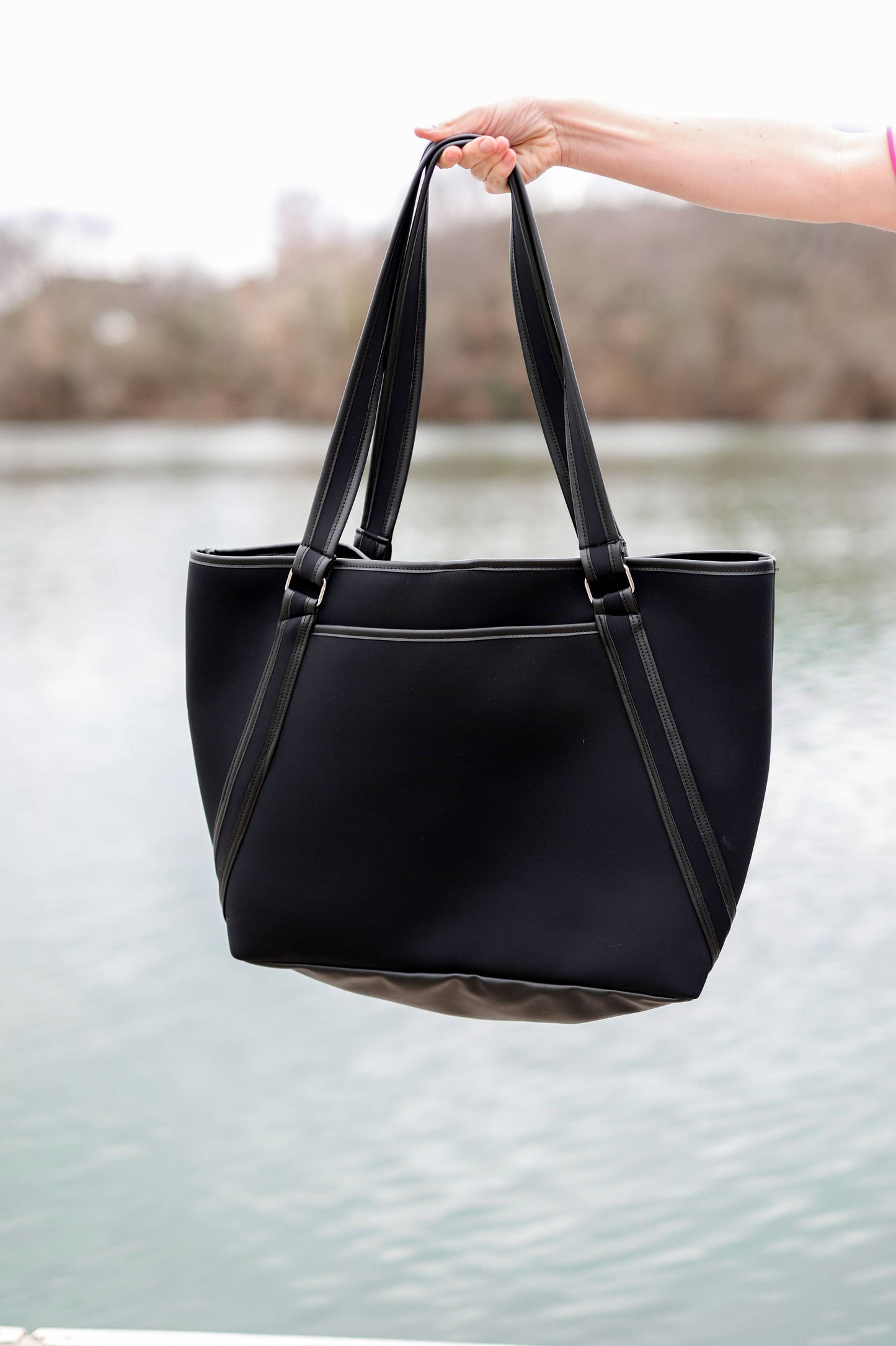 Neoprene Tote - These Are The Days (Black)