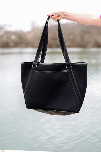 Neoprene Tote - These Are The Days (Black)