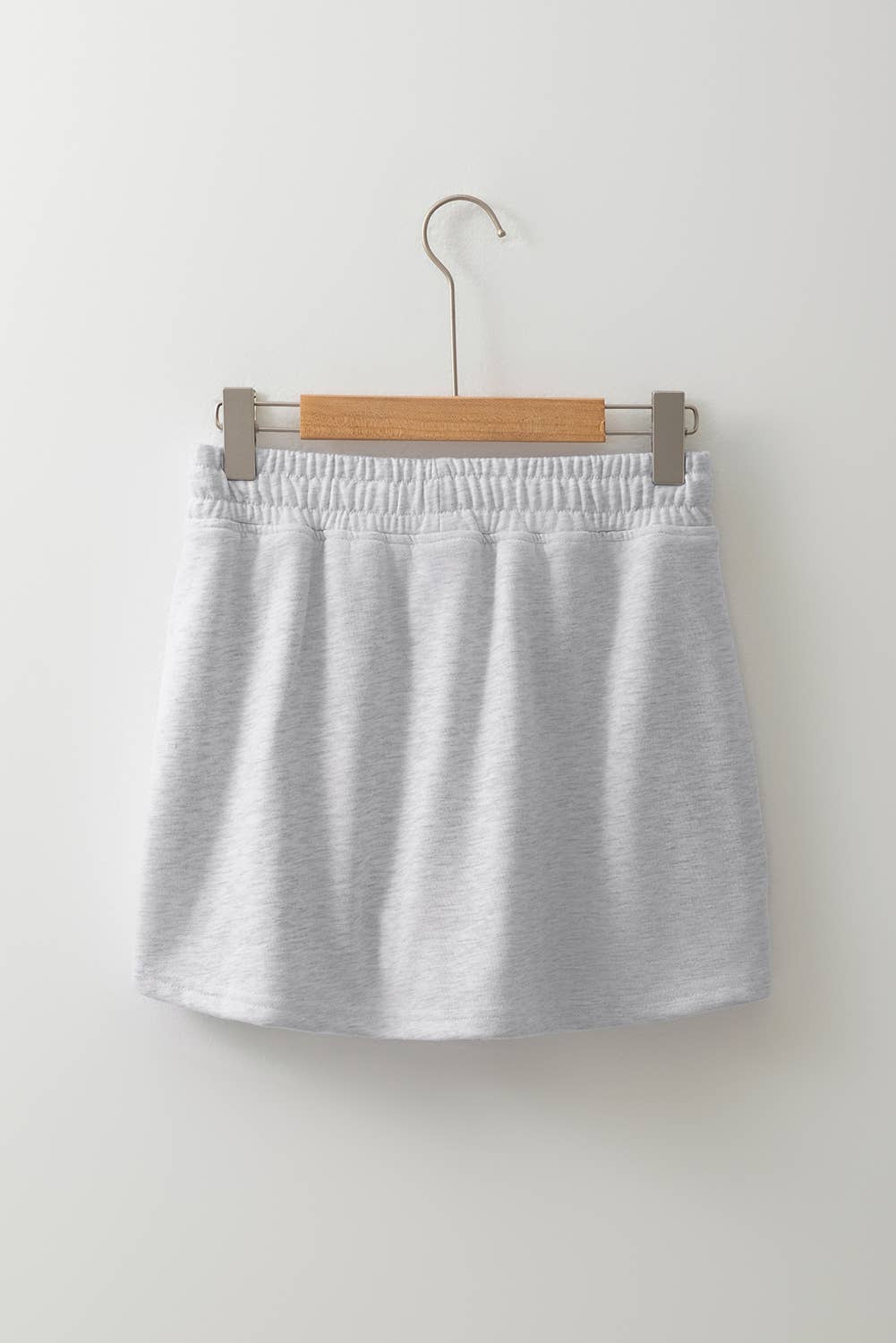 Drawstring Mini French Terry Skort