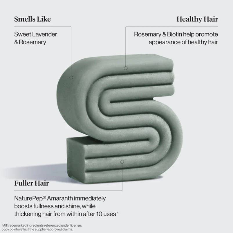 Rosemary & Biotin Volumizing Shampoo & Conditioner Bar