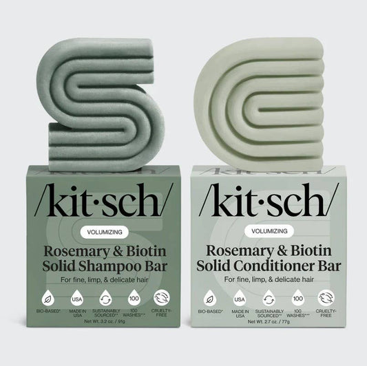 Rosemary & Biotin Volumizing Shampoo & Conditioner Bar