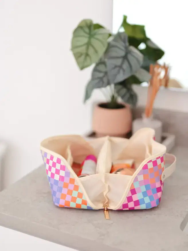 Hold All Cosmetic Bags - 'Every Color' Collection 💜💙🧡: This Bag Contains My Face