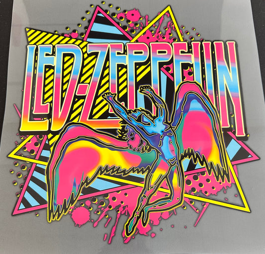 Neon Led Zeppelin Screen