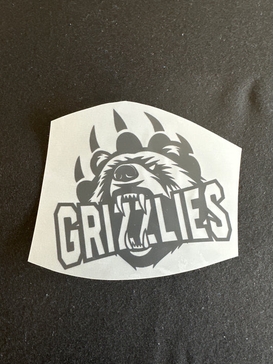 Grizzlies Black Logo Hat