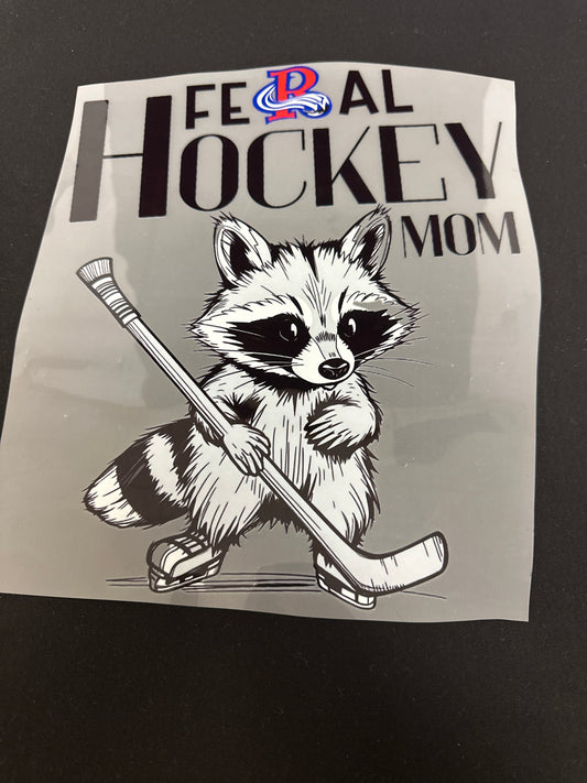 Feral Hockey Mom Gray