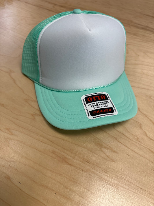 Otto Youth Seafoam/White Trucker Hat