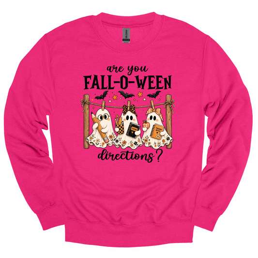 Fall-o-ween Directions Graphic Apparel | Adult