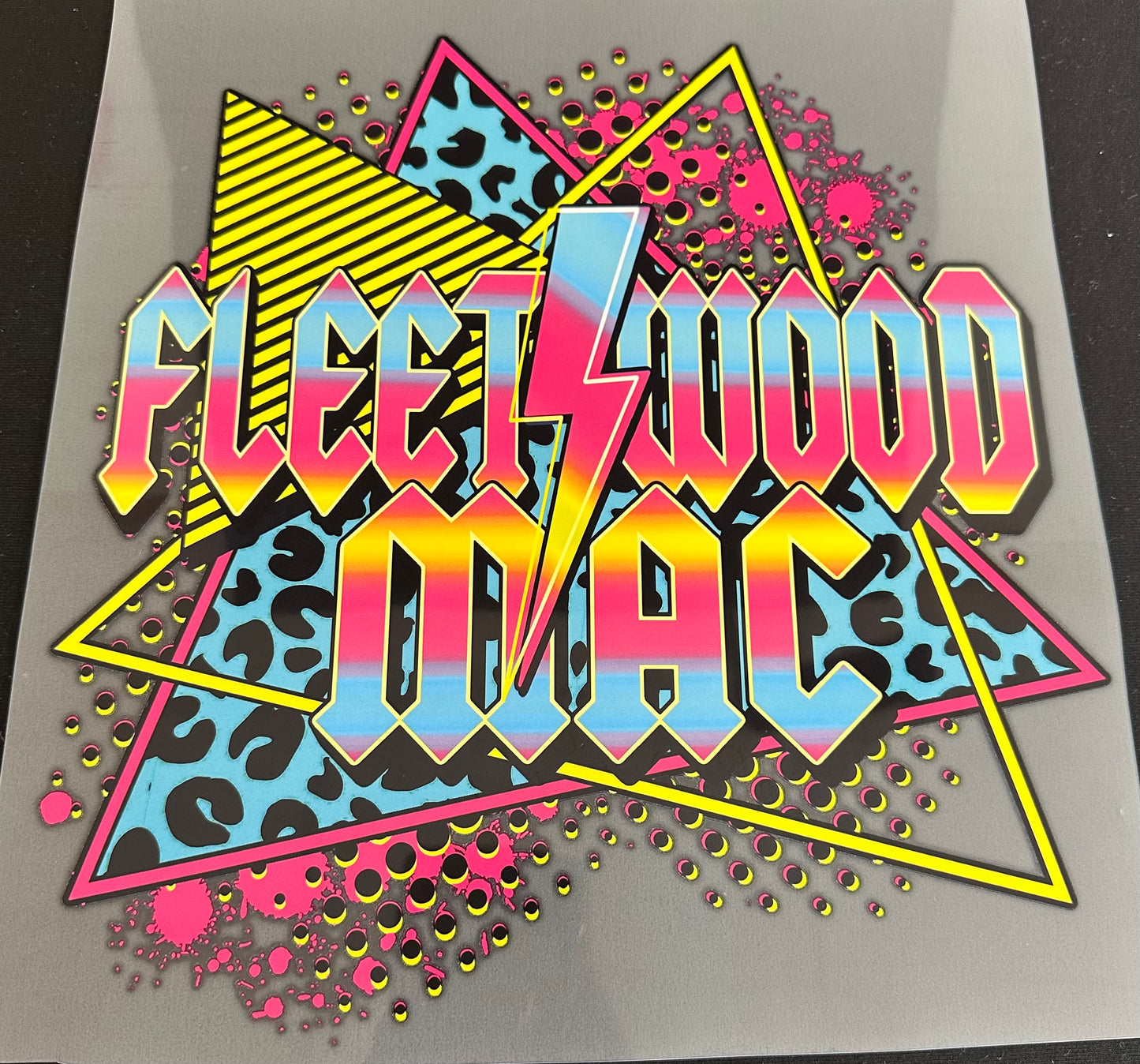 Neon Fleetwood Mac Screen
