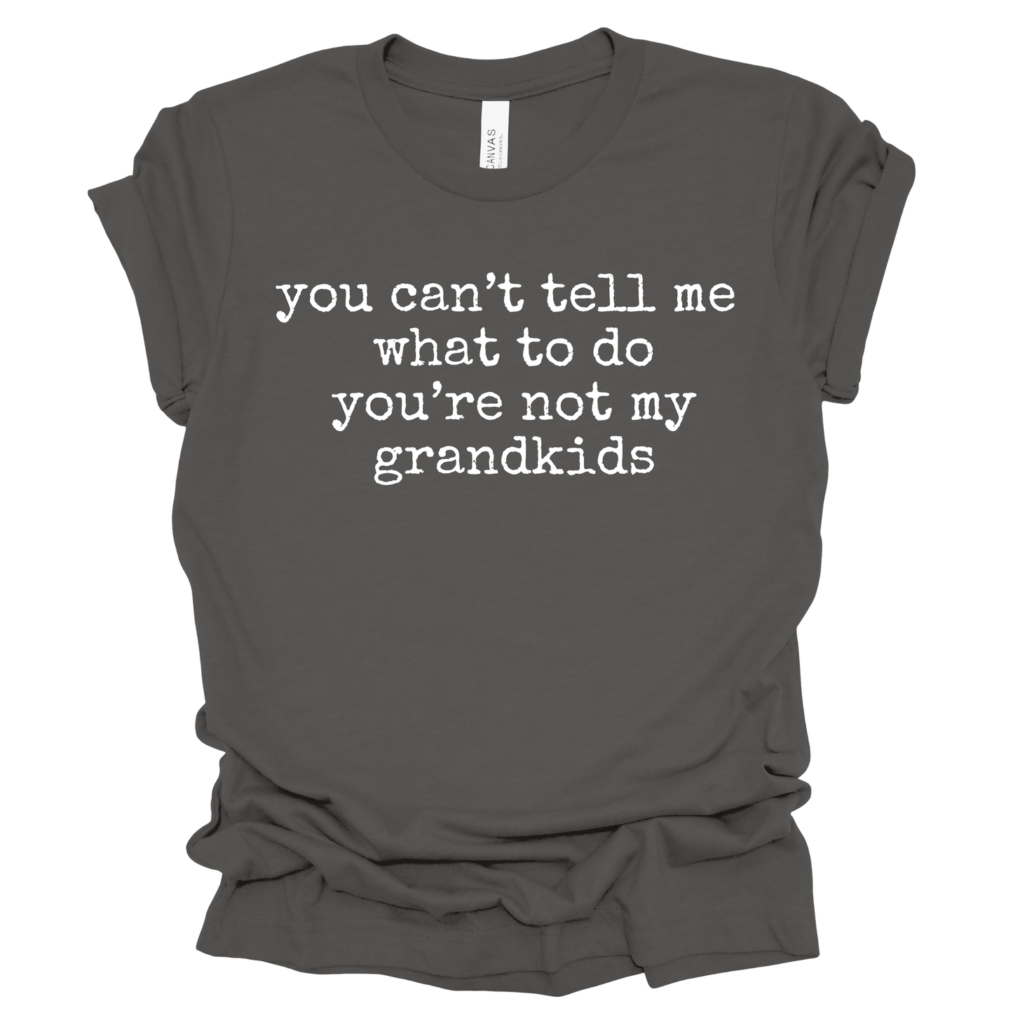 CAN'T TELL ME Graphic Apparel | Adult Tee