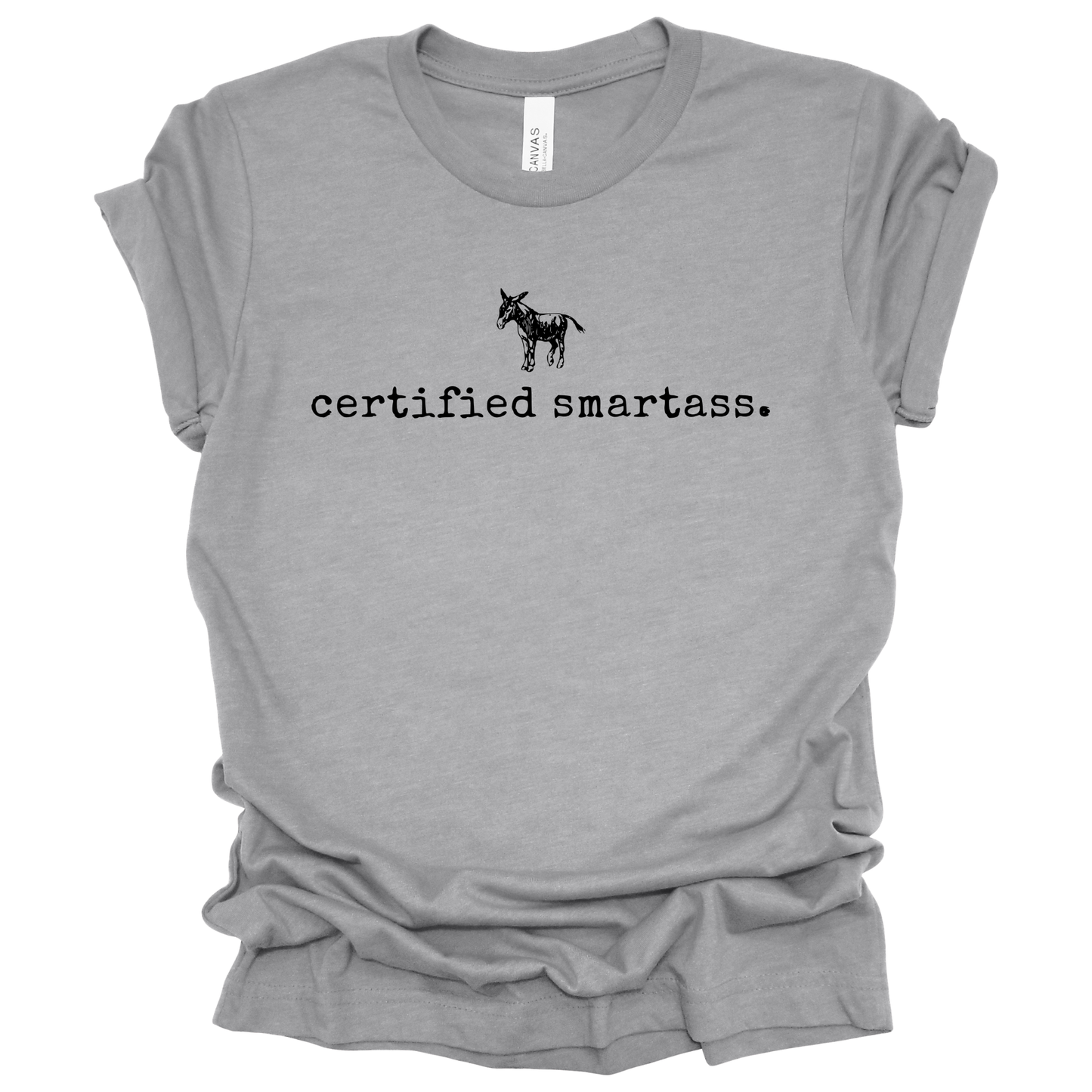 CERTIFIED SMARTASS Graphic Apparel | Adult Tee