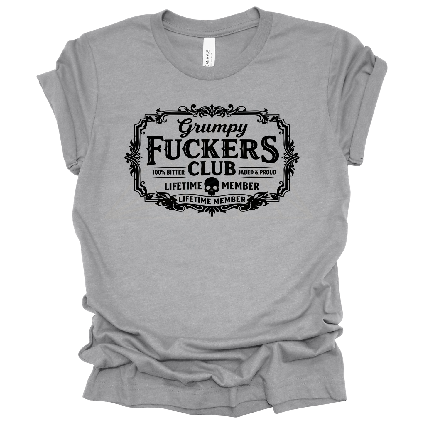 GRUMPY F'ERS CLUB Graphic Apparel | Adult Vintage Graphic Tee