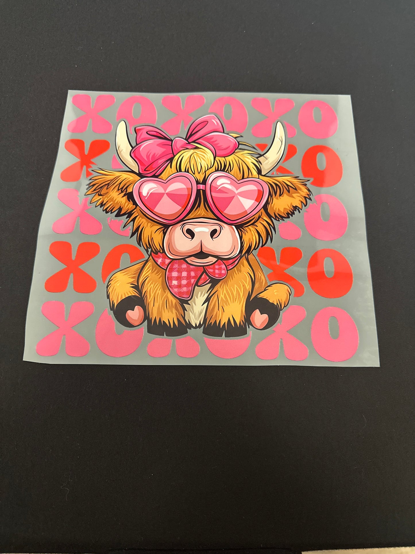 Xoxo Highland Cow