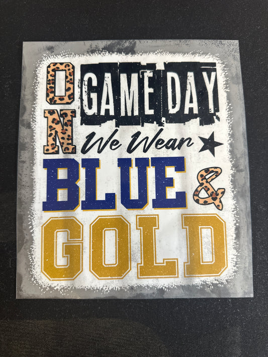 Game Days Blue & Gold