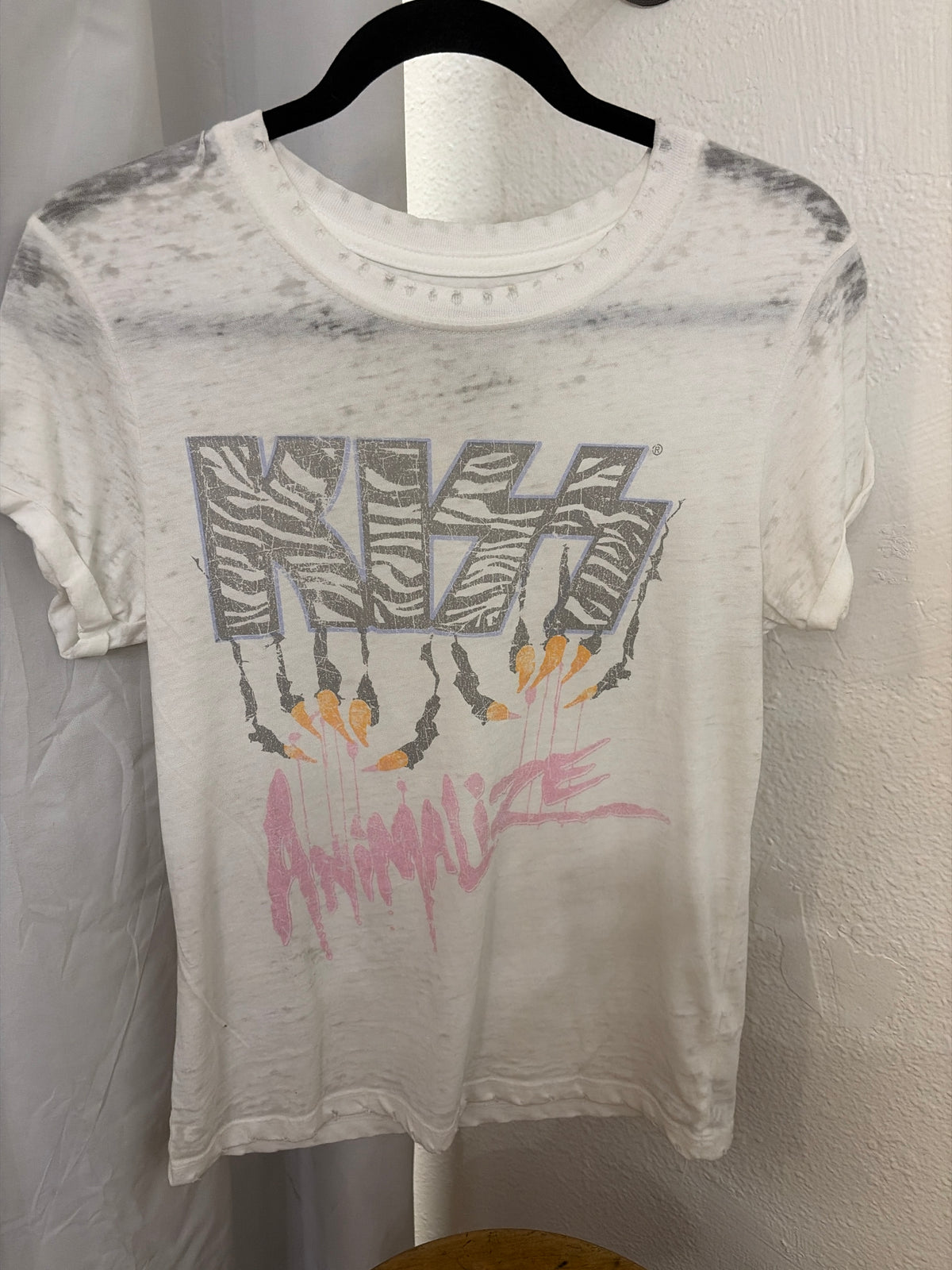 Recycled Karma Kiss Band Tee