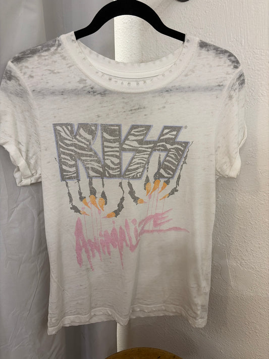 Recycled Karma Kiss Band Tee