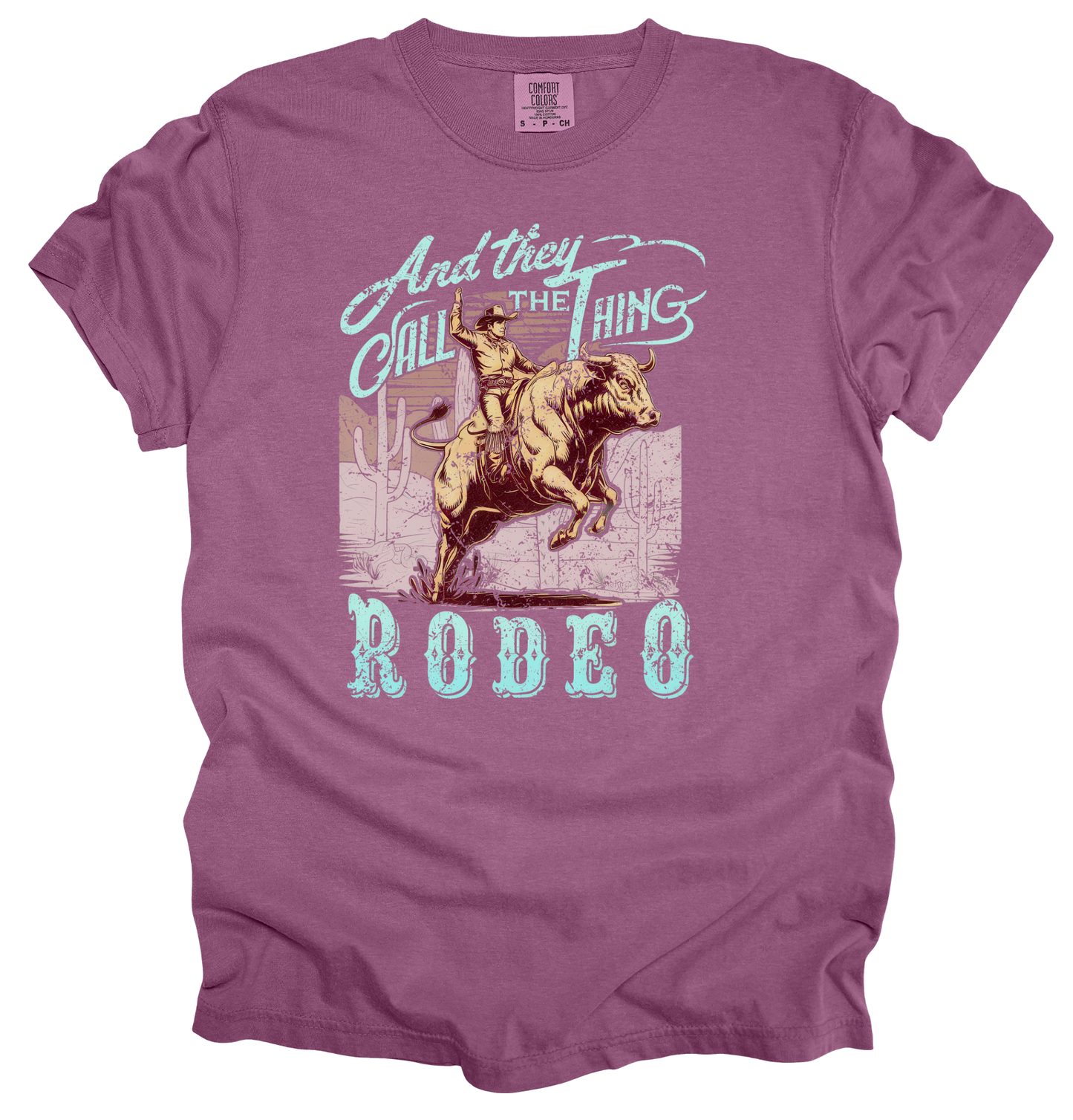 CALL THE THING RODEO LIGHT Graphic Apparel | Adult Tee
