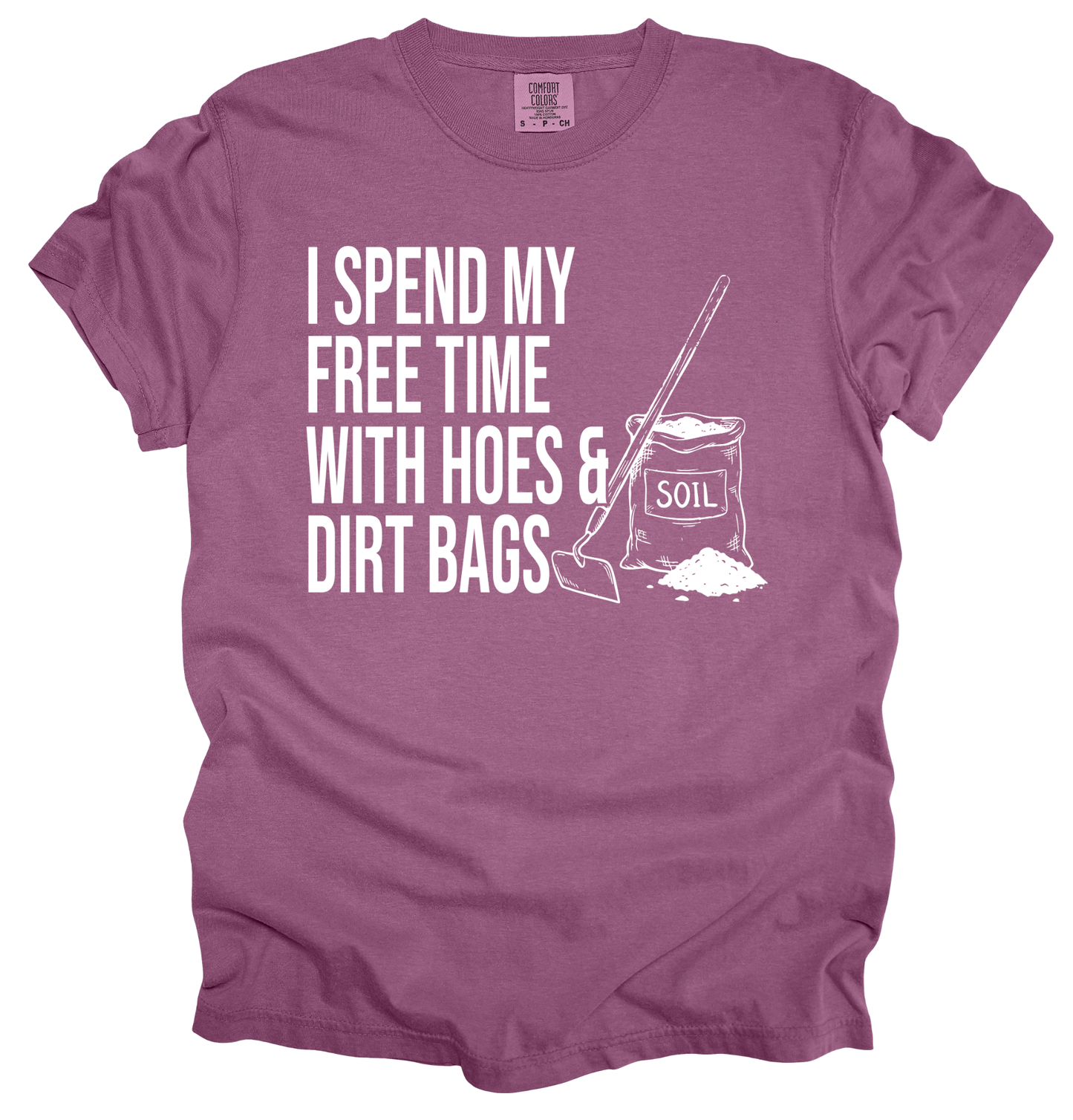 HOES & DIRT BAGS Graphic Apparel | Adult Garden Tee
